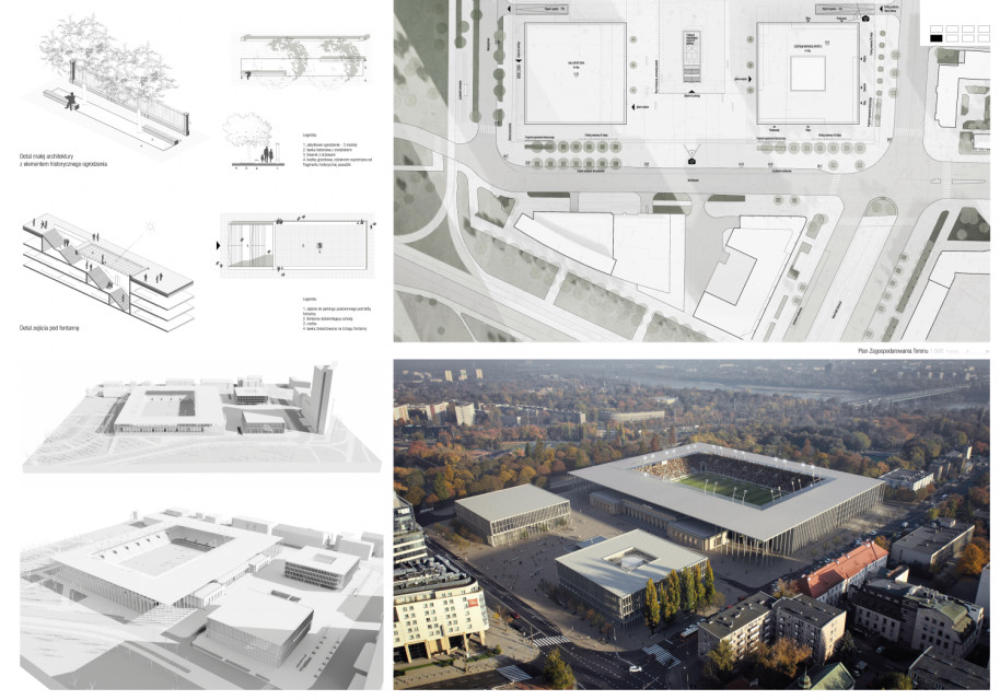 fot. JSK Architekci Warszawski hat-trick w wykonaniu JSK Architekci. W planach kolejny ważny stadion i... CPK