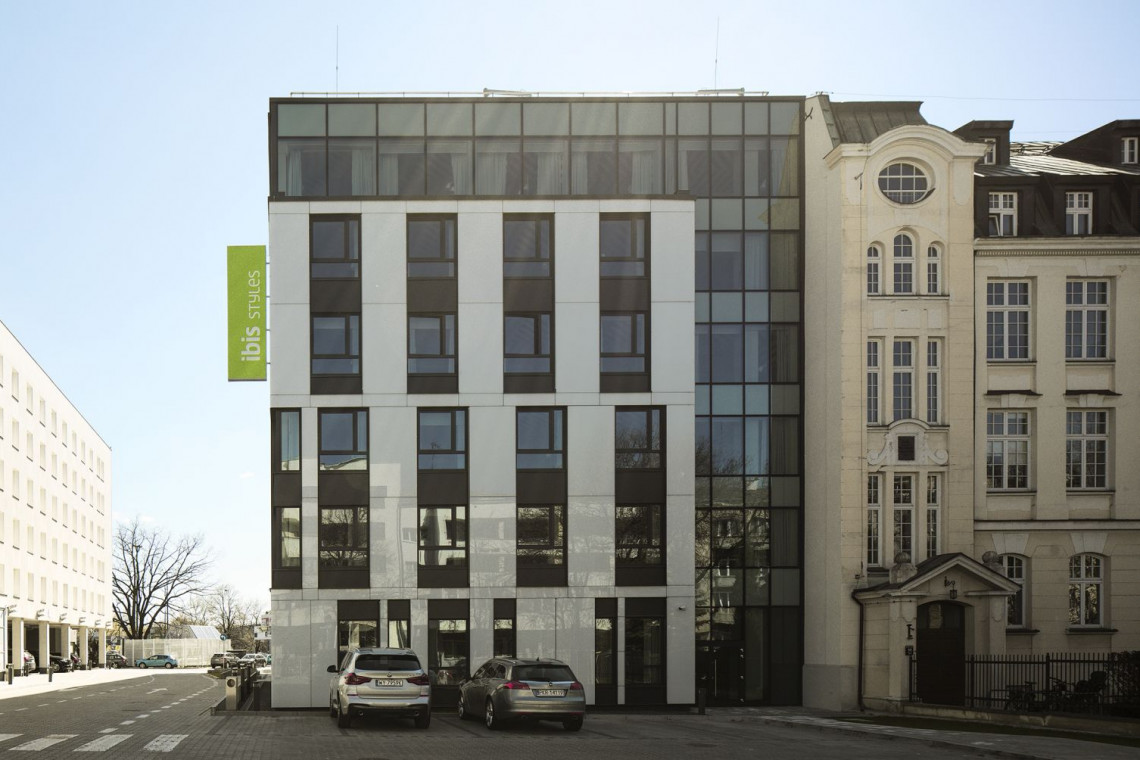 fot. Yassen Hristov Plomba architektoniczna według ibis Styles i pracowni Tremend