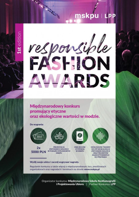 fot. mat. prasowe Zaprojektuj swoją kolekcję eko z LPP i MSKPU. Ruszyła pierwsza edycja konkursu Responsible Fashion Awards