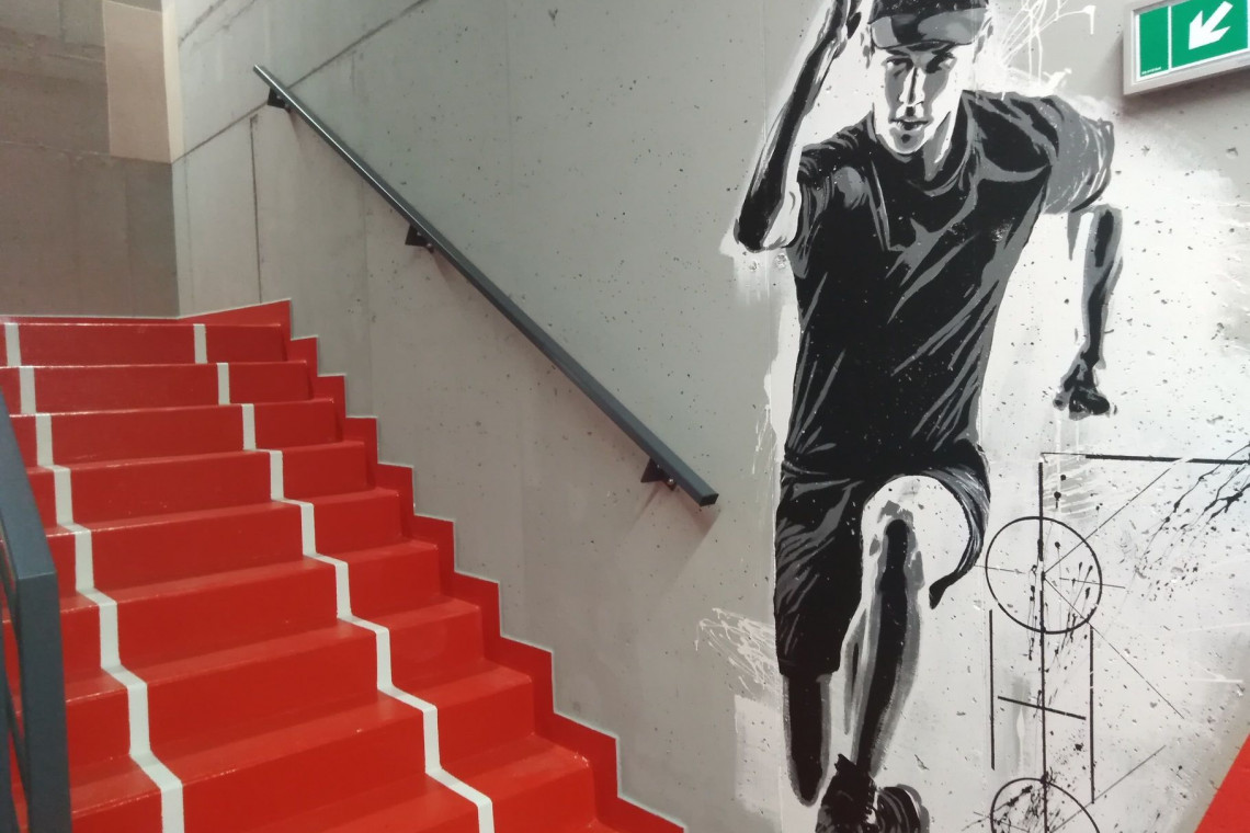 klatka schodowa w Teal Office, fot. mat. prasowe Active design ma znaczenie