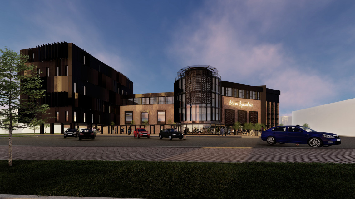 fot. mat. inwestora Centrum handlowe i muzeum szwalnicze. W Rzeszowie stanie nowa bryła - Stara Szwalnia