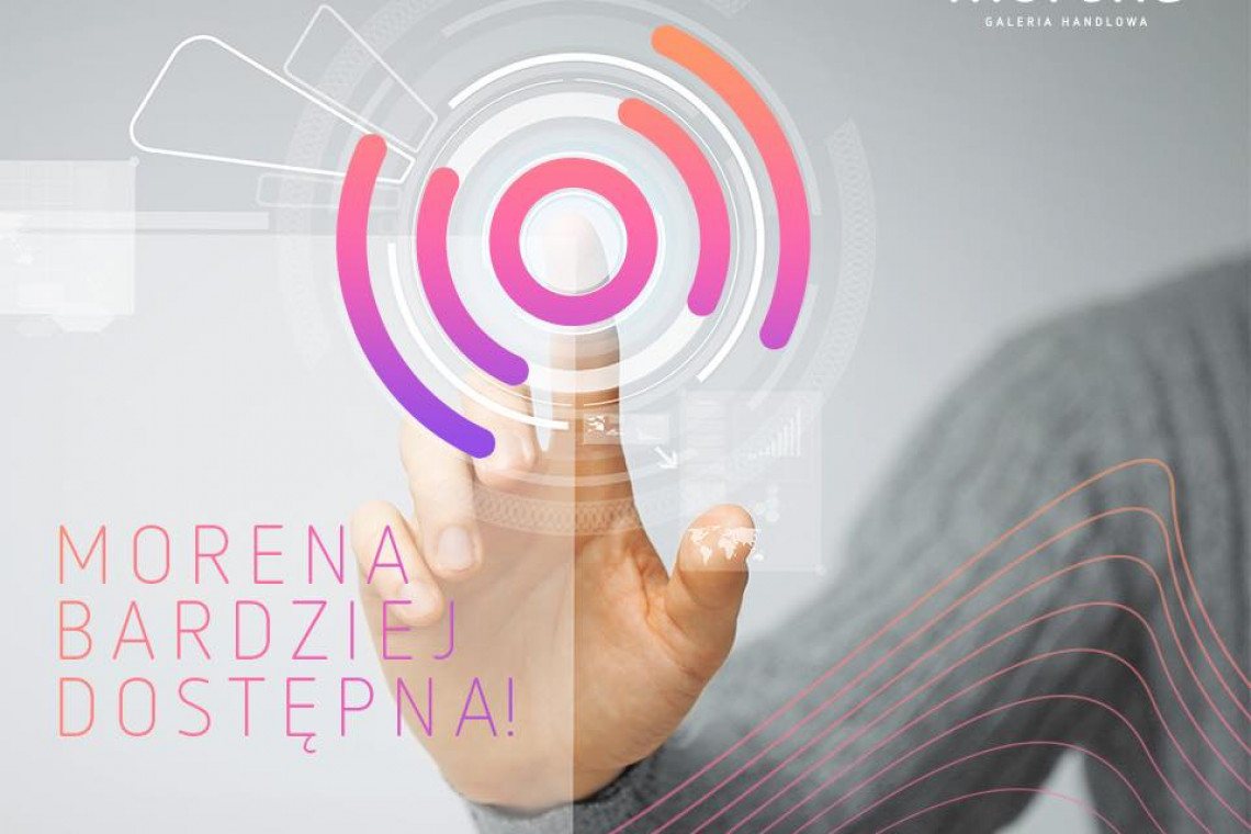 fot. mat. pras. Galeria Morena z innowacyjnym rozwiązaniem dla osób niewidomych