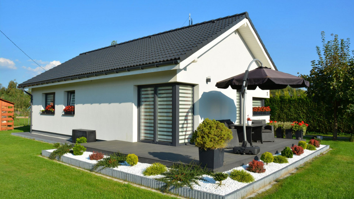 Dom wykonany z prefabrykatów keramzytowych, fot. mat. Abakon 4Buildings: Prefabrykacja w Polsce? Ten trend będzie nabierał na sile