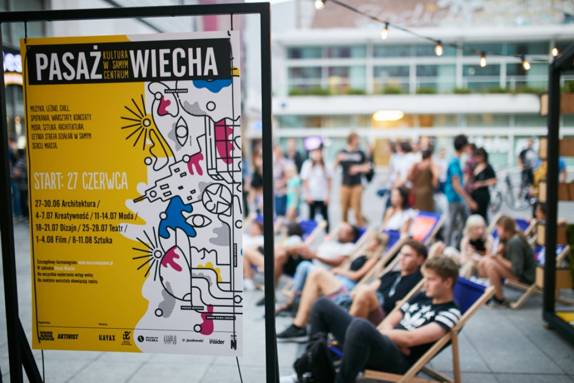Pasaż Wiecha. Kultura w samym centrum fot. mat. prasowe Szekspir na Pasażu Wiecha