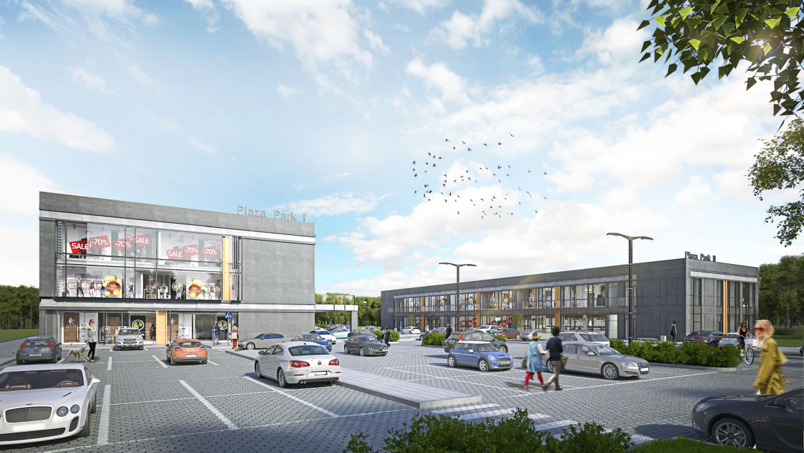 Plaza Park w Kielcach, inwestor: Ryszard Grzyb Nieruchomości fot. mat. inwestora TOP 17: Oto najciekawsze centra handlowe powstające w Polsce. W których miastach się pojawią? Kto je projektuje?