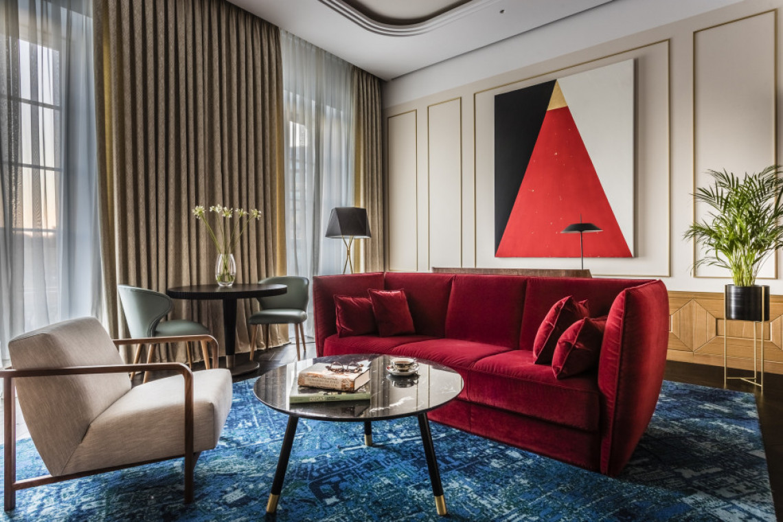 fot. mat. pras. Raffles Europejski Warsaw z międzynarodowym wyróżnieniem. To jedyny polski hotel w zestawieniu