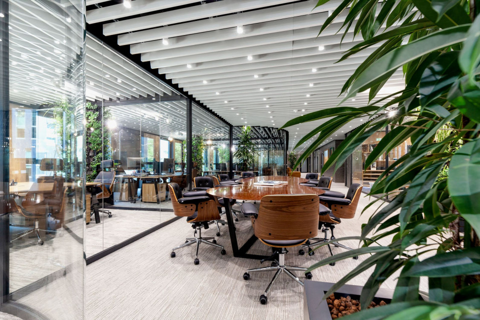Nowa siedziba Cavatina Holding fot. mat. inwestora Design wart docenienia. Biuro Cavatina Holding nominowane do Prime Property Prize 2019
