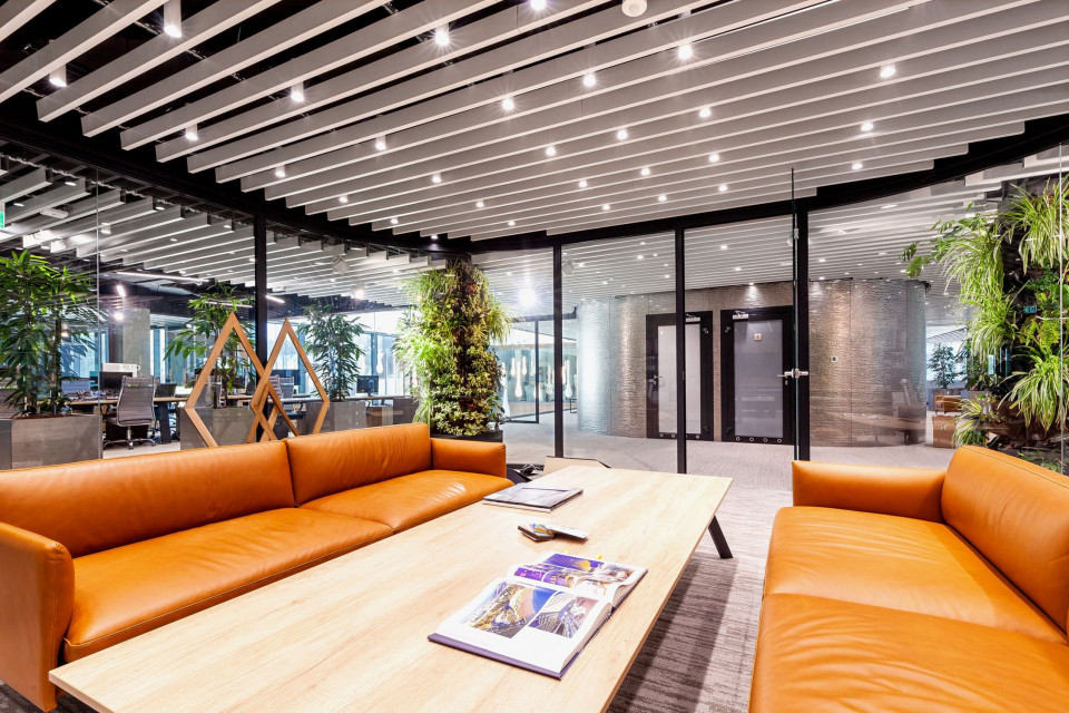 Nowa siedziba Cavatina Holding fot. mat. inwestora Design wart docenienia. Biuro Cavatina Holding nominowane do Prime Property Prize 2019