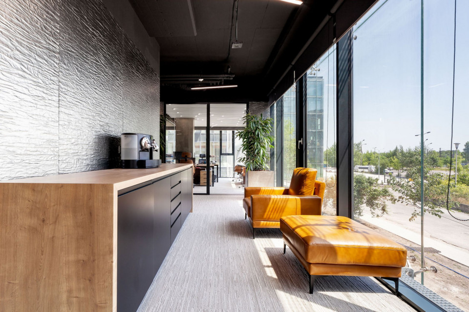 Nowa siedziba Cavatina Holding fot. mat. inwestora Design wart docenienia. Biuro Cavatina Holding nominowane do Prime Property Prize 2019