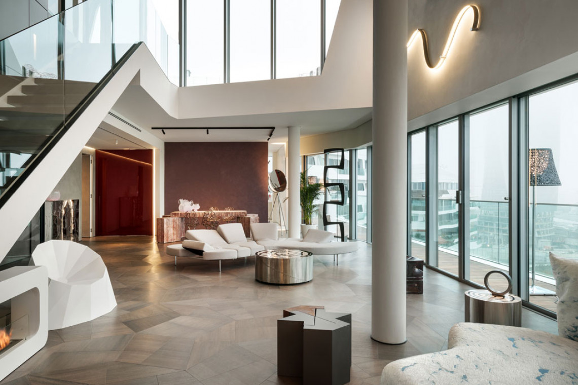 fot. mat. pras., parkiety Listone Giordano dostępne w Forestile Luksus spod znaku Zaha Hadid Architects