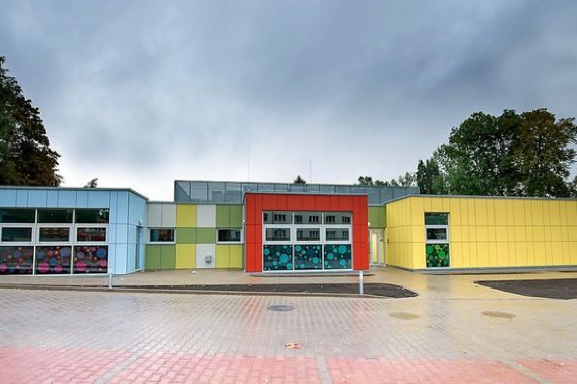 fot. Climatic Łódzkie żłobki jak domki z klocków