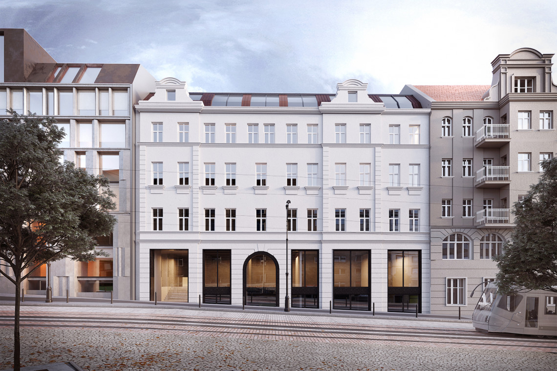 fot. mat. pras. Niebawem rusza budowa Nowej Podgórnej szkicu Easst Architects