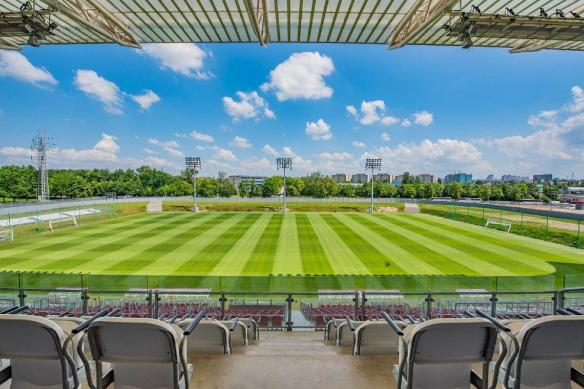 fot. mat. UM Łódź Łódzki stadion w budowie
