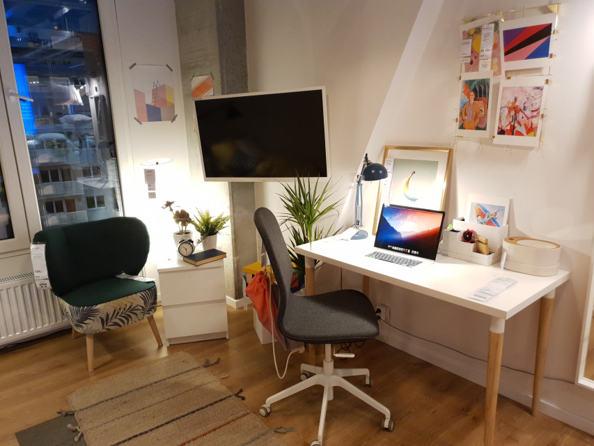 Showroom LivinnX w IKEA, fot. mat. pras. IKEA i LivinnX Kraków łączą siły. Oto showroom krakowskiego akademika