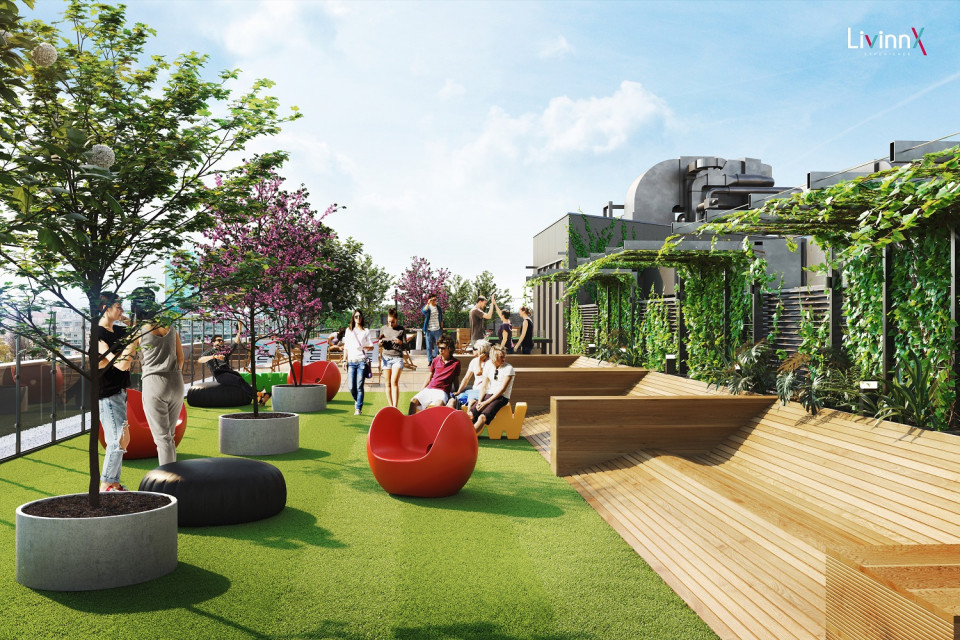 LivinnX Kraków, fot. mat. pras. IKEA i LivinnX Kraków łączą siły. Oto showroom krakowskiego akademika