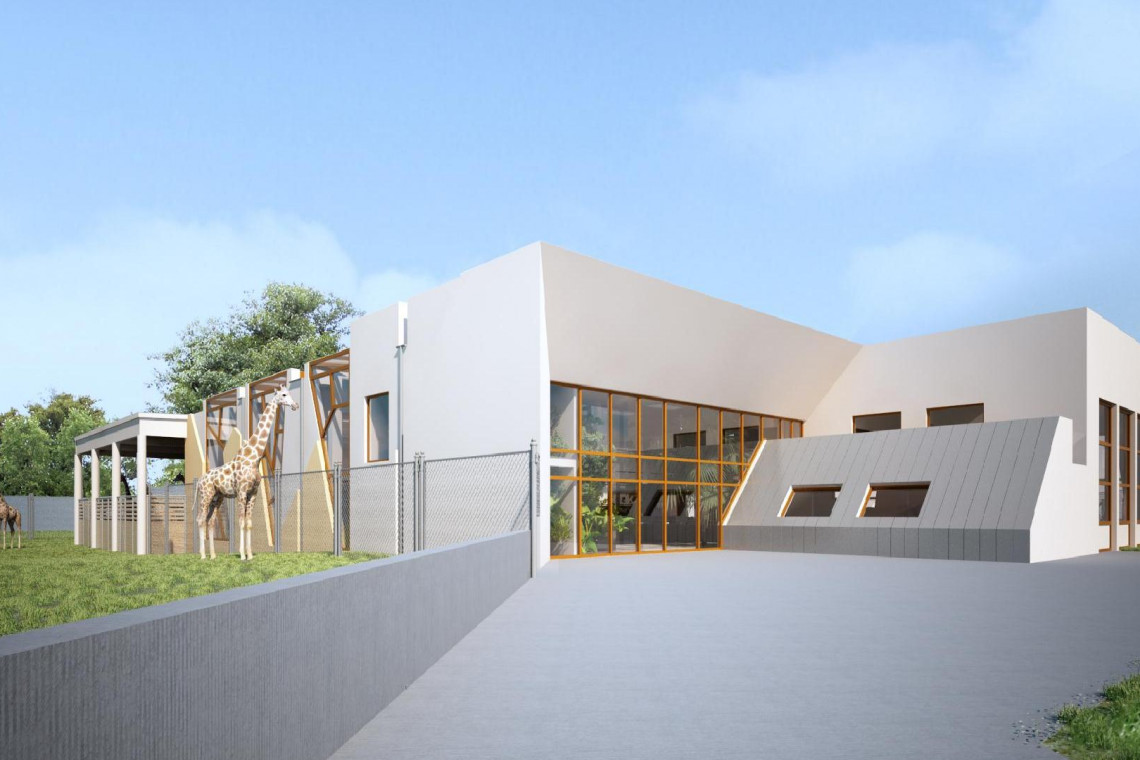 fot. www.poznan.pl Poznańskie Nowe Zoo z nowoczesnym wybiegiem dla żyraf i nosorożców