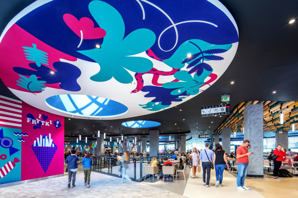 Pasaż Grunwaldzki Foodstacja fot. mat. inwestora Koncepty gastronomiczne w centrach handlowych muszą zaskakiwać. Ważny jest też design i technologie