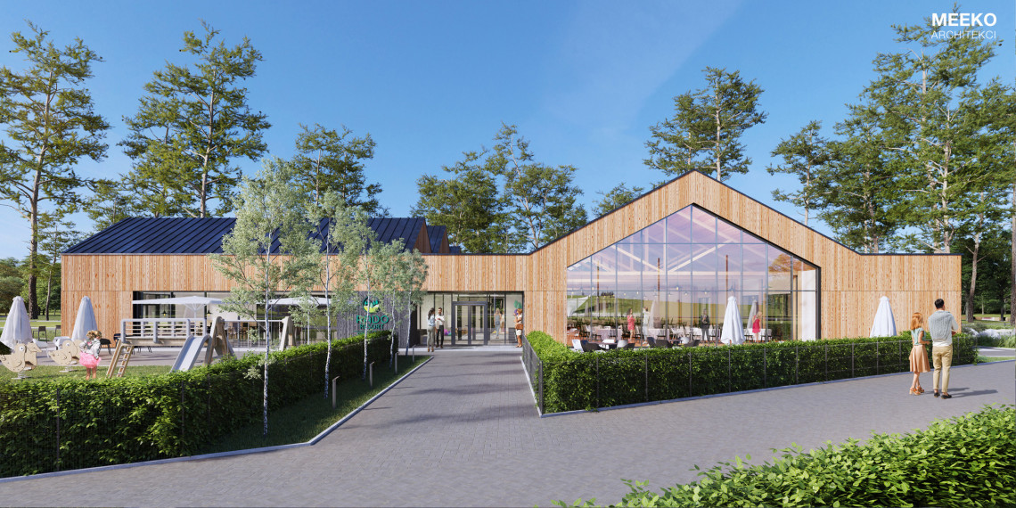 fot. MEEKO Architekci Czas kiczowatych sal weselnych mija. Projekt Lubaszka spod kreski MEEKO Architekci jest tego potwierdzeniem