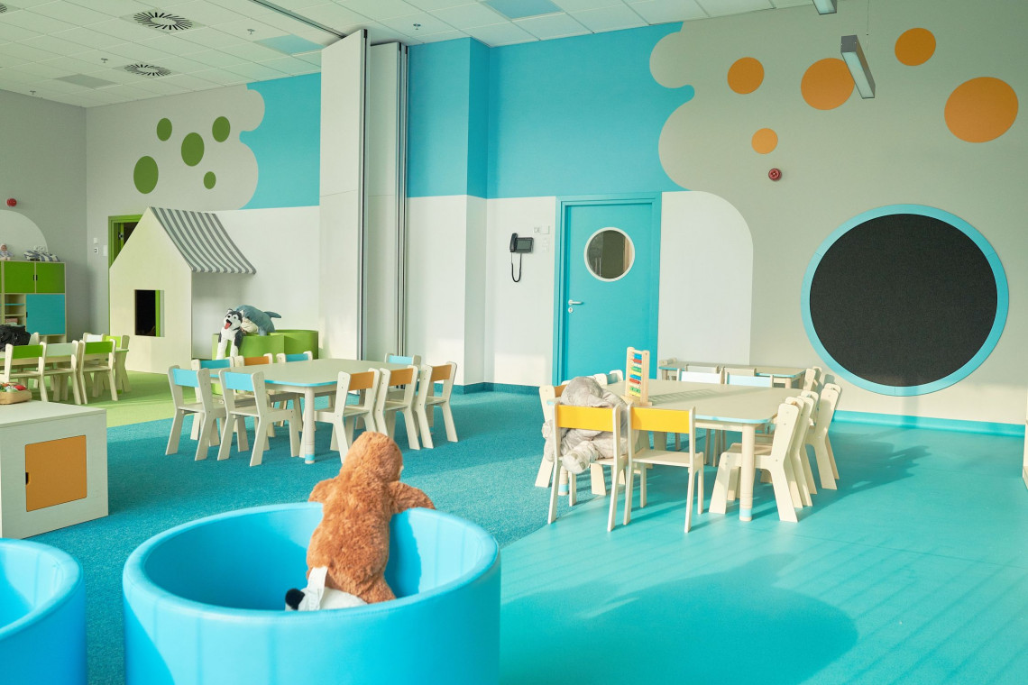 KIDS&Co fot. mat. prasowe Tak wygląda najnowsze przedszkole KIDS&Co w Poznaniu. Design ma tu znaczenie