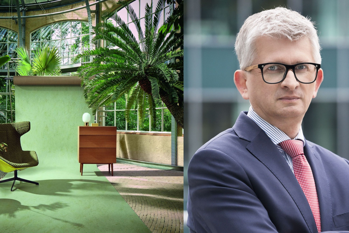 Jakub Kuszewski, prezes firmy Forbo Flooring Polska fot. mat. prasowe W Holandii linoleum jest wszędzie. Czas na Polskę!