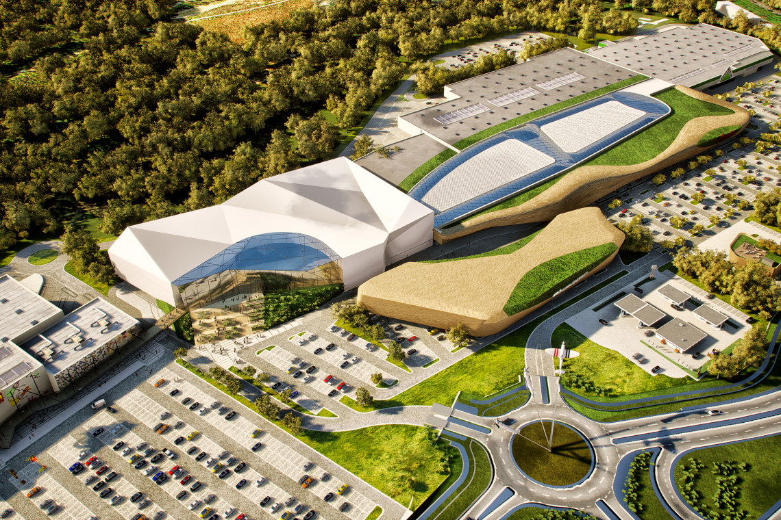 fot. mat. prasowe Ceetrus przedstawił innowacyjny Projekt Góraszka. Oryginalna koncepcja architektoniczna od SUD Architekt