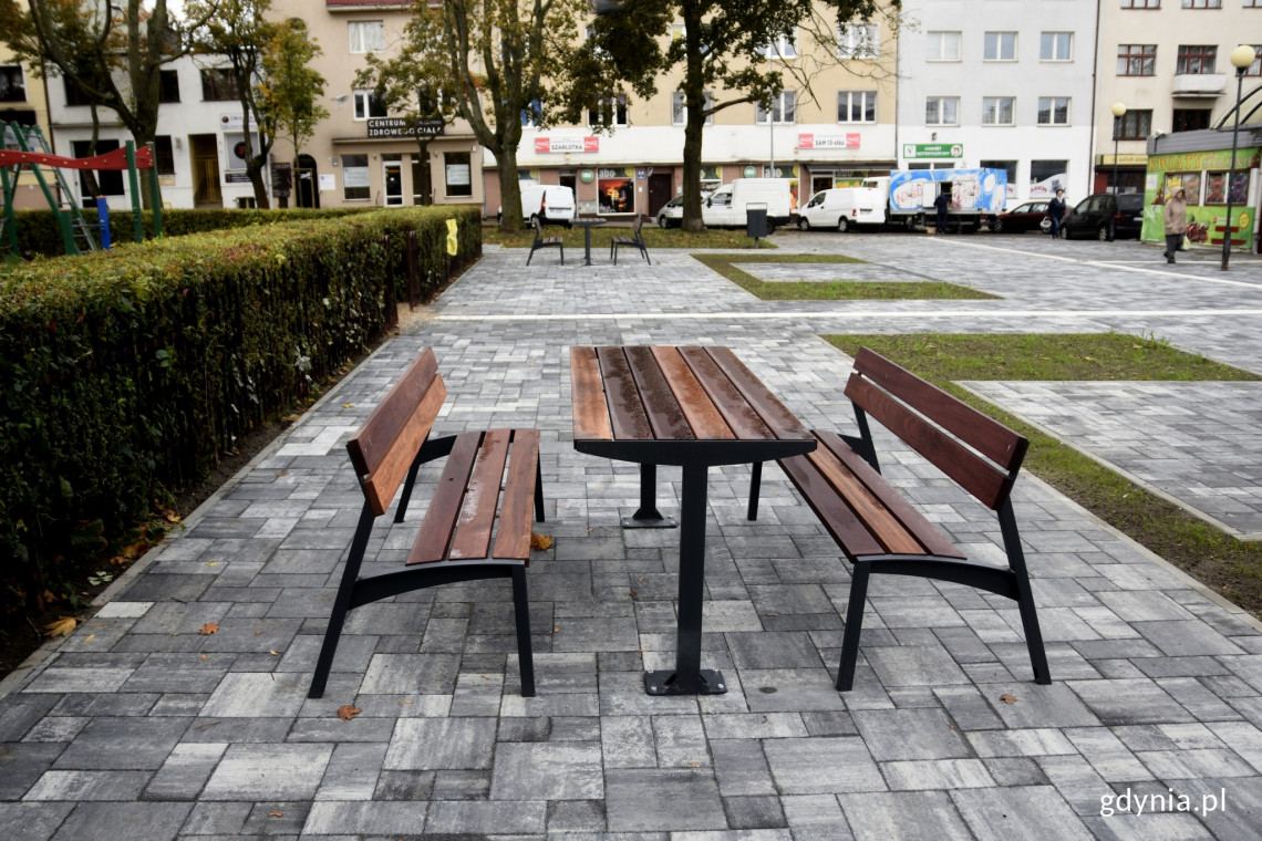 fot. UM Gdynia - www.gdynia.pl Plac Górnośląski po nowemu