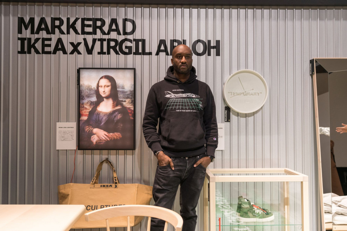 fot. mat. IKEA Virgil Abloh dla IKEA. Ten projektant zmienia przedmioty codziennego użytku w ikony designu