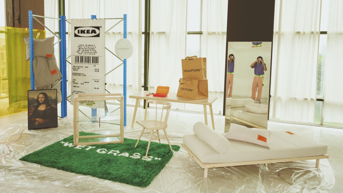 fot. mat. IKEA Virgil Abloh dla IKEA. Ten projektant zmienia przedmioty codziennego użytku w ikony designu