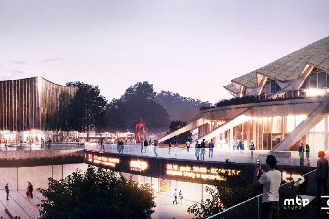 fot. www.poznan.pl Tak będzie wyglądać poznańska hala Arena. Projekt CDF Architekci robi wrażenie