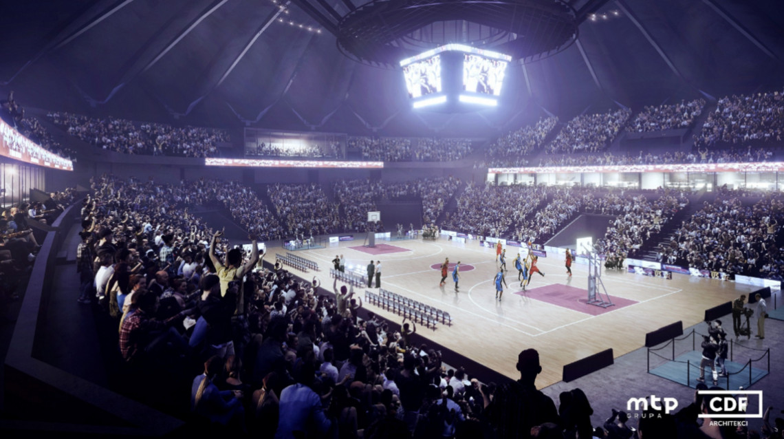 fot. www.poznan.pl Tak będzie wyglądać poznańska hala Arena. Projekt CDF Architekci robi wrażenie