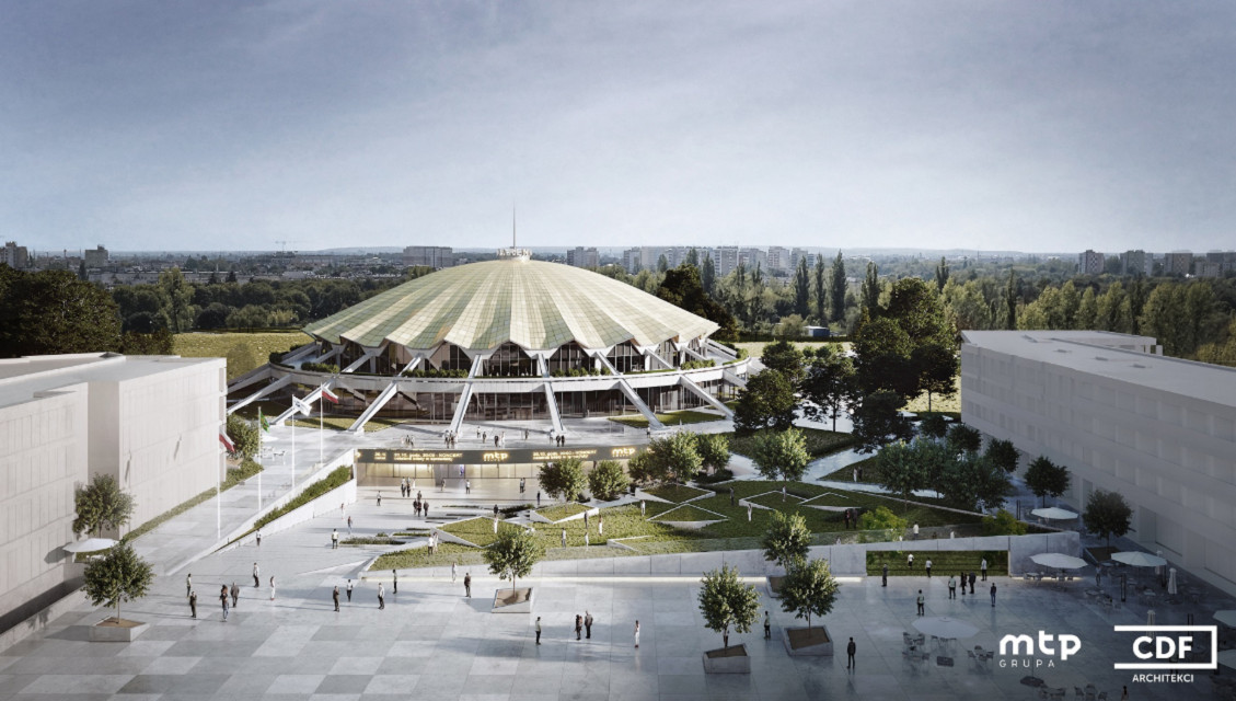fot. www.poznan.pl Tak będzie wyglądać poznańska hala Arena. Projekt CDF Architekci robi wrażenie