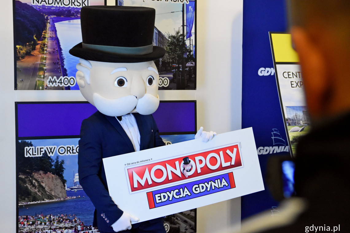 fot. mat. UM Gdynia - www.gdynia.pl Gdynia z własną edycją kultowej gry Monopoly