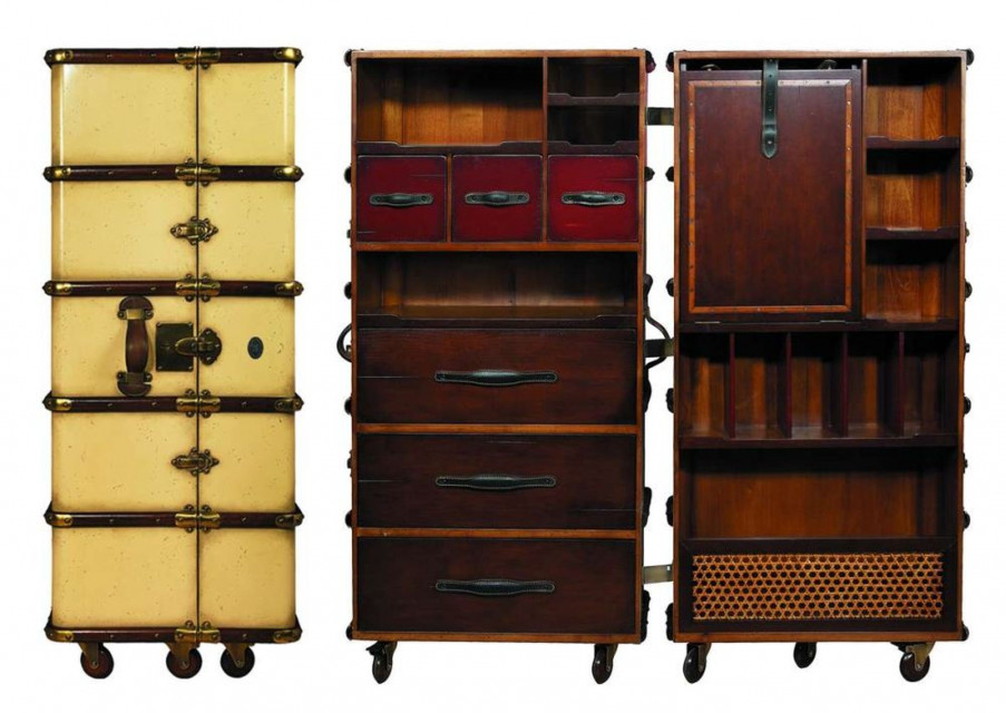 Garderoba podróżna Armoire _AuthenticModels fot. mat. prasowe Wielki powrót kabinetów. Nowy hit we wnętrzach?