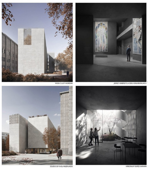 fot. facebook.com/sarp.krakow Tak będzie wyglądać Muzeum Wyspiańskiego. Oto koncepcja Heinle, Wischer und Partner Architekci