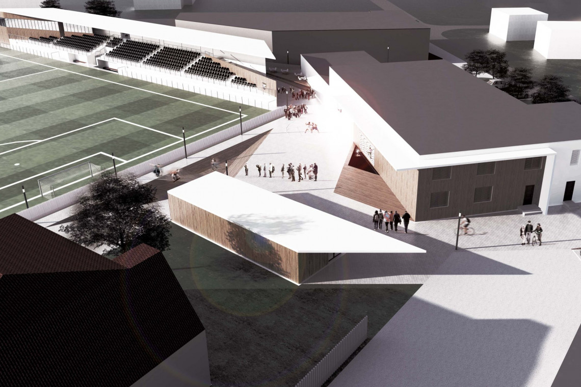 fot. mat. New Architekci Stadion "skrojony" na miarę lokalnych potrzeb. Koncepcja New Architekci okazała się najlepsza w konkursie