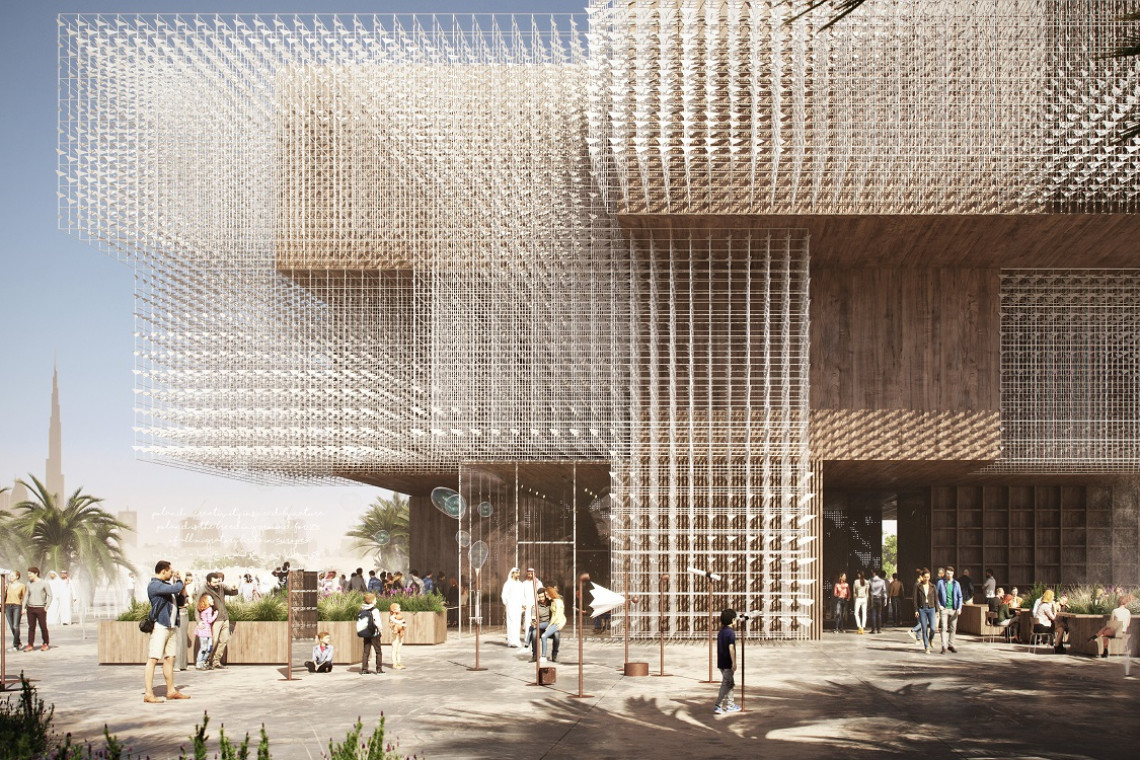 Pawilin na EXPO 2020, projekt WXCA, fot. WXCA Expo 2020 w Dubaju przełożone na 1 października 2021 r.