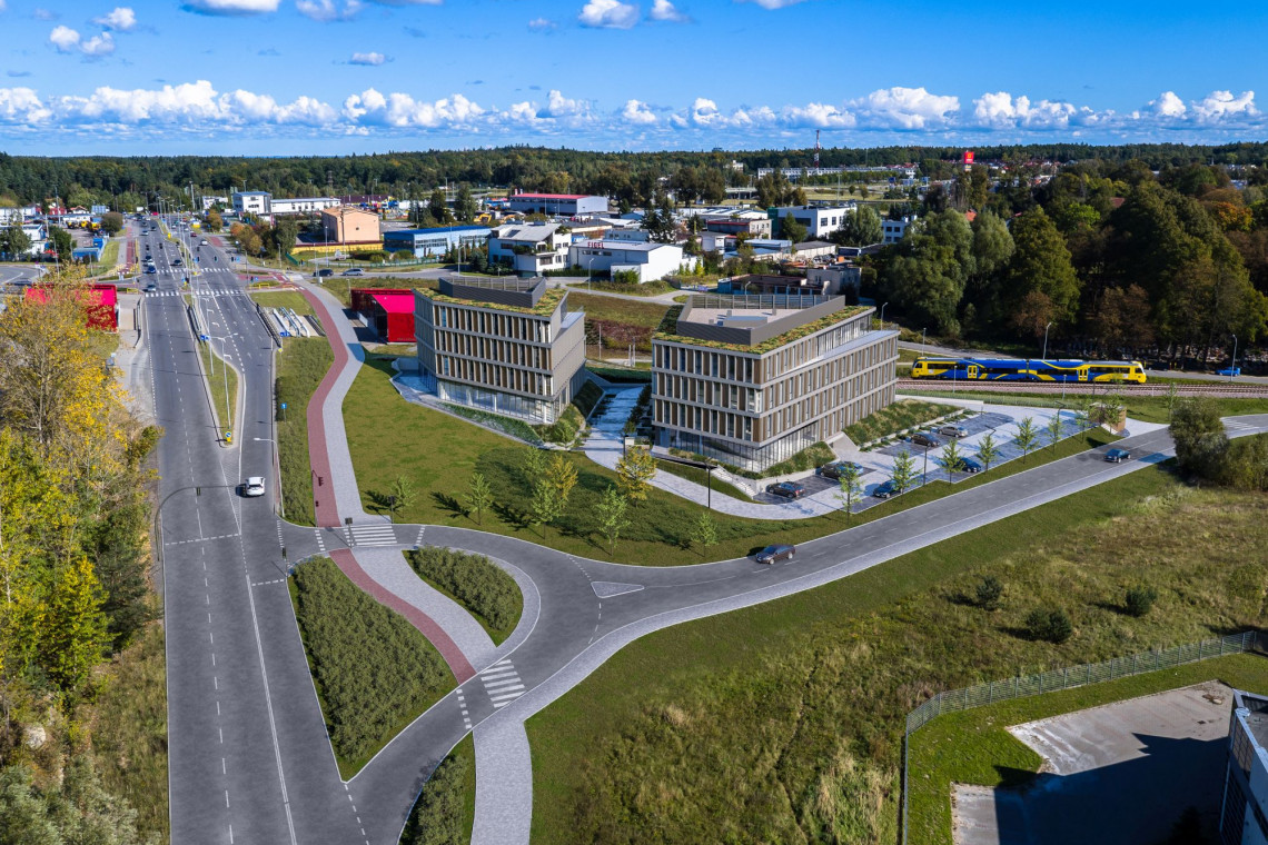 Matarnia Office Park, fot. mat. prasowe Niebawem nowy biurowiec w Trójmieście. To projekt MS15