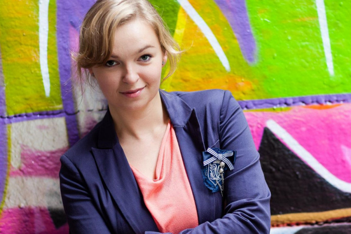Dominika Rossa, szefowa O4 Flow, coworkingu dla kobiet w Olivia Business Centre w Gdańsku,fot. mat. prasowe Coworking dla kobiet