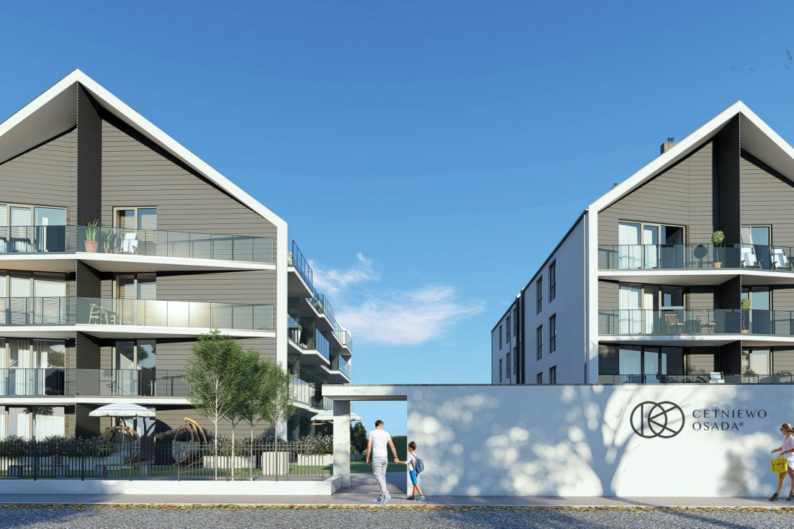 Cetniewo Osada fot. mat. prasowe JK Architekci dla GM Invest. Nowa inwestycja we Władysławowie
