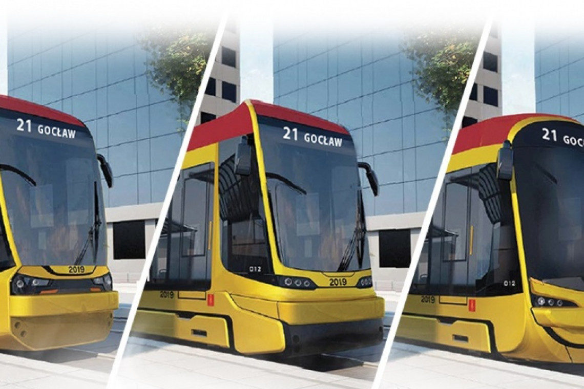 fot. UM Warszawa Wybierz, jak będzie wyglądał nowy tramwaj dla Warszawy