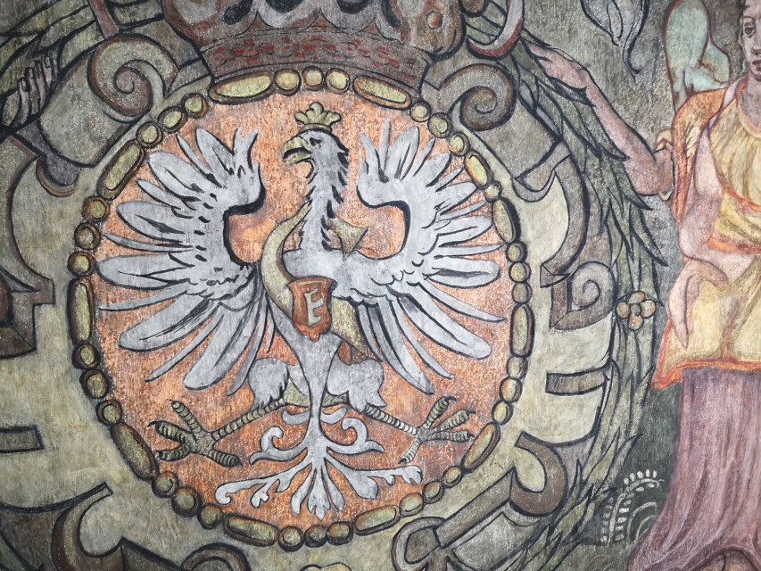 Detale wystroju malraskiego Wielkiego Krzysztofa, fot. A. Gierszewski (Muzeum Gdańska) Jak nowe! Odnowiono renesansowe malowidła w Ratuszu Głównego Miasta