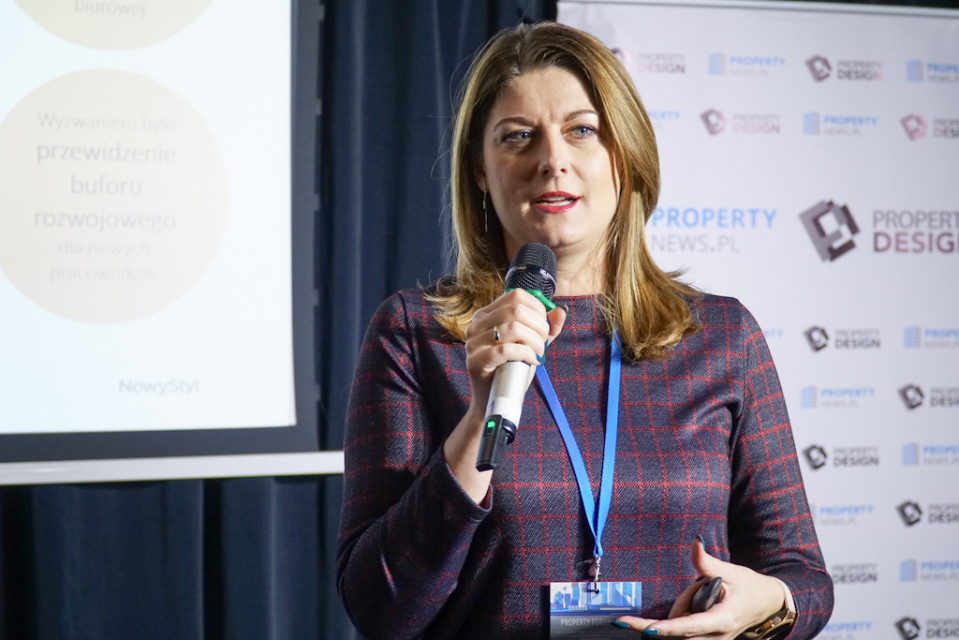 Karolina Manikowska, dyrektor, dział badań i konsultingu przestrzeni pracy, Nowy Styl Group Property Forum Kraków w obiektywie. Tak było podczas "Work & Leisure Talks" i "Quick Stories"