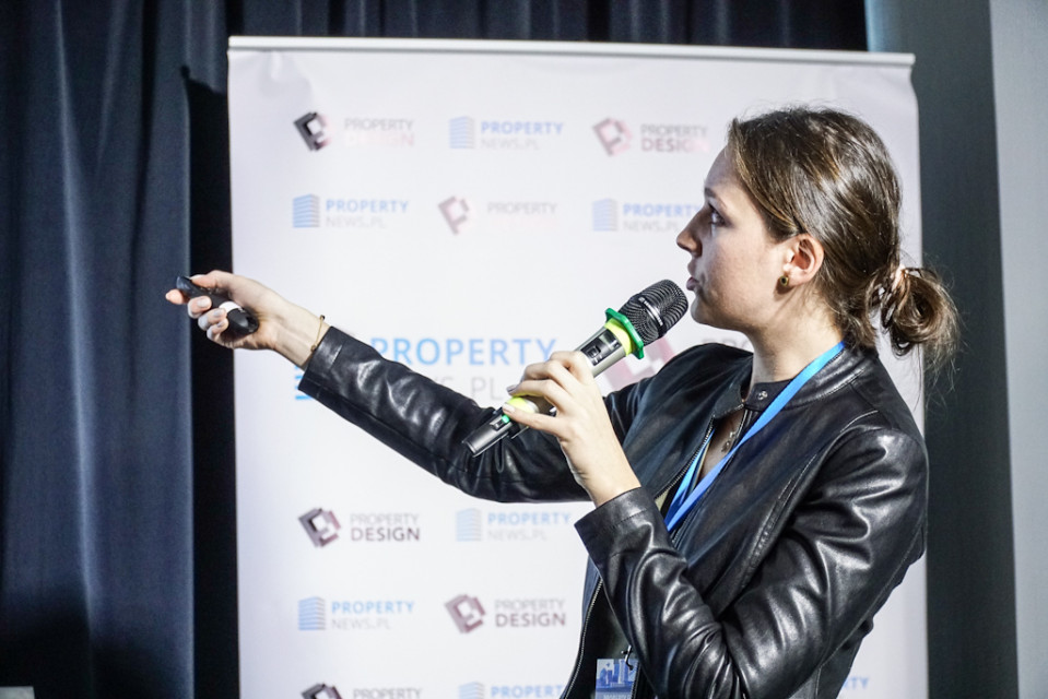 Ewa Kucharska, właściciel, Cluster Cowork Property Forum Kraków w obiektywie. Tak było podczas "Work & Leisure Talks" i "Quick Stories"