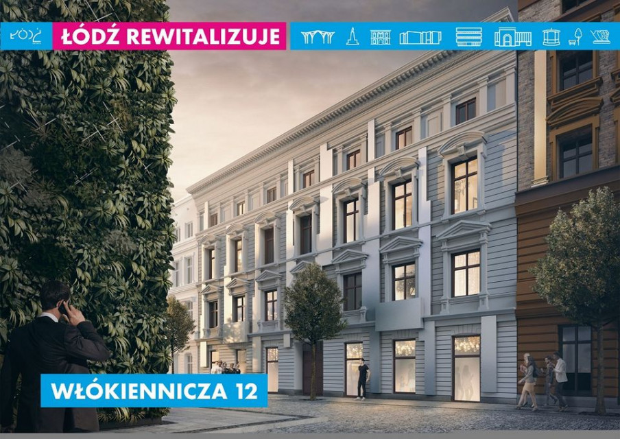 fot. UM Łódź Nad wyglądem fasad pracowali wykładowcy ASP i konserwatorzy. Oto nowa odsłona Włókienniczej w Łodzi