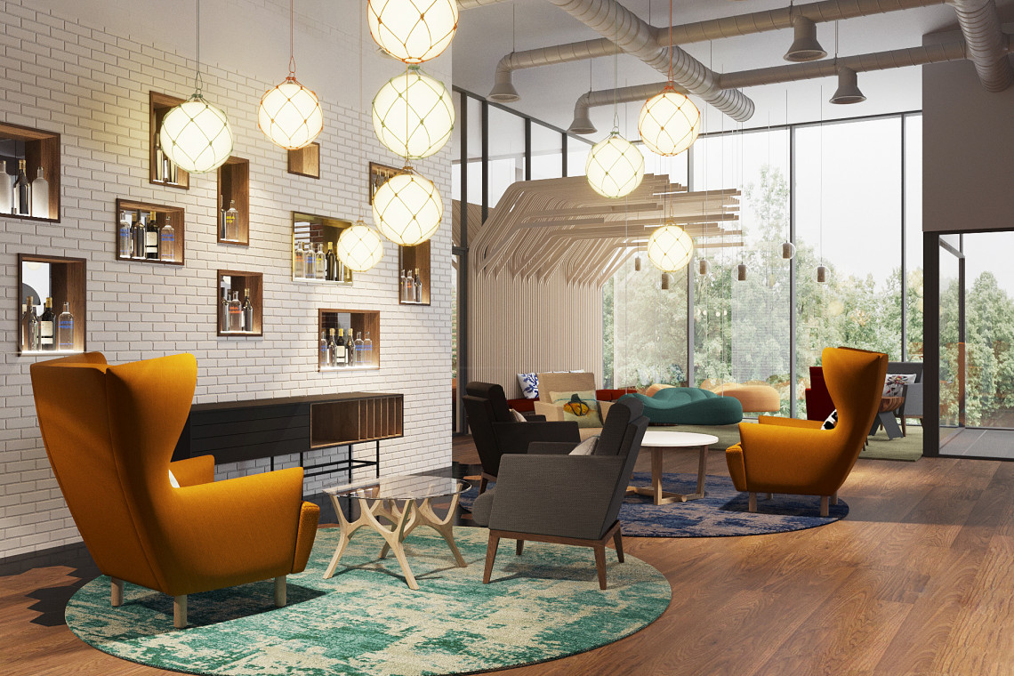 Hotel ibis Styles Lublin Stare Miasto. Fot. Materiały prasowe Miejskie legendy inspiracją dla wnętrz hotelu ibis Styles