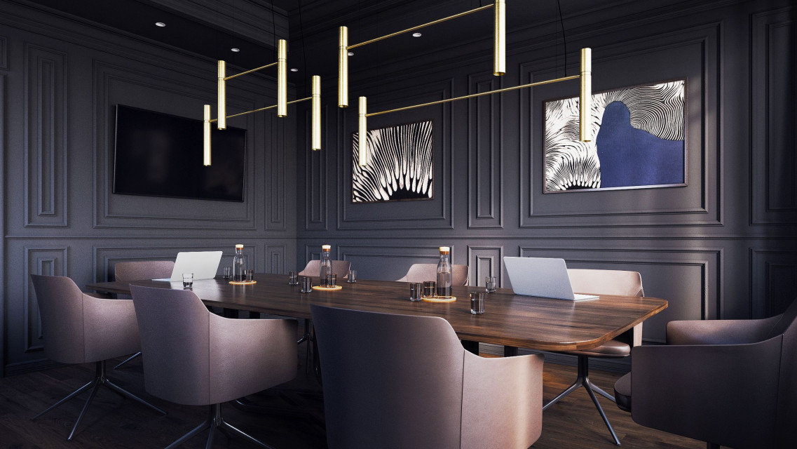Nosalowy Park - boardroom.fot. mat. prasowe Wojciech Modest Amaro, Grupa Nosalowy i pracownia Ideograf. Tworzą restaurację jakiej jeszcze nie było w Polsce!