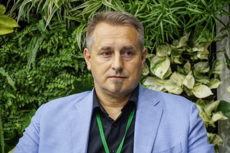 Rafał Schurma, prezydent, Polskie Stowarzyszenie Budownictwa Ekologicznego PLGBC, właściciel, visio | architects and consultants. Fot. PTWP Zielone biuro, czyli jakie?