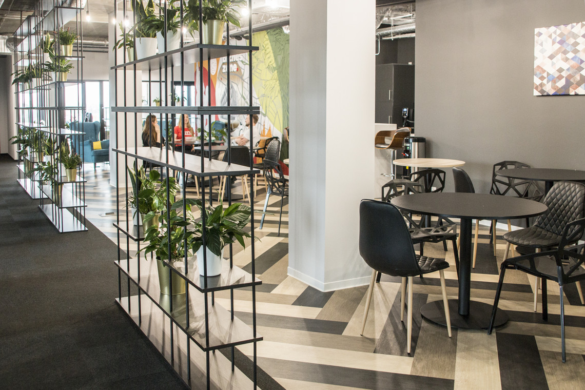 Biznes Zone, fot. mat. Forbis Raport: Wyzwania w projektowaniu przestrzeni coworkingowych