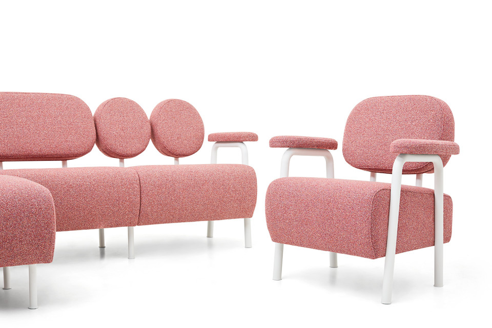 Sofa Audrey dla marki So_Fem/Lech-Pol. Projekt: Magdalena Kasprzyca "Granty na dizajn" - podsumowanie na Forum Dobrego Designu