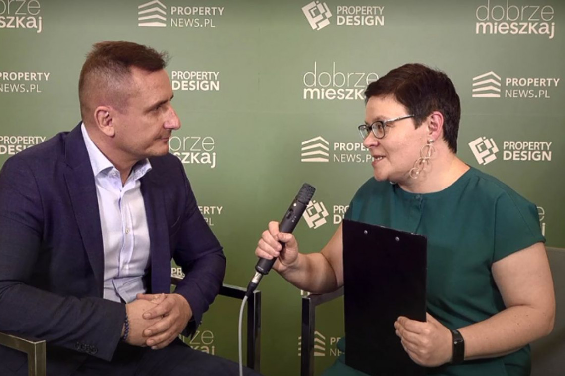 Juliusz Pakuński, menedżer ds. biznesu w spółce Dachser Polska. 4Buildings: rozwiązania logistyczne wpisują się w ideę zrównoważonego rozwoju